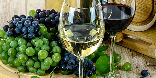 Weine und Spirituosen Banner